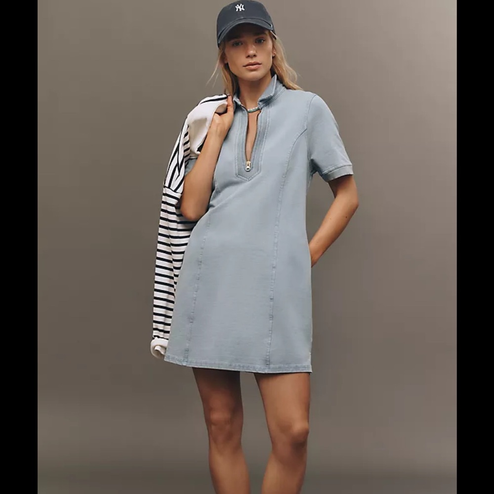 Sundays by We Are Sundays blue Claudine mini dress